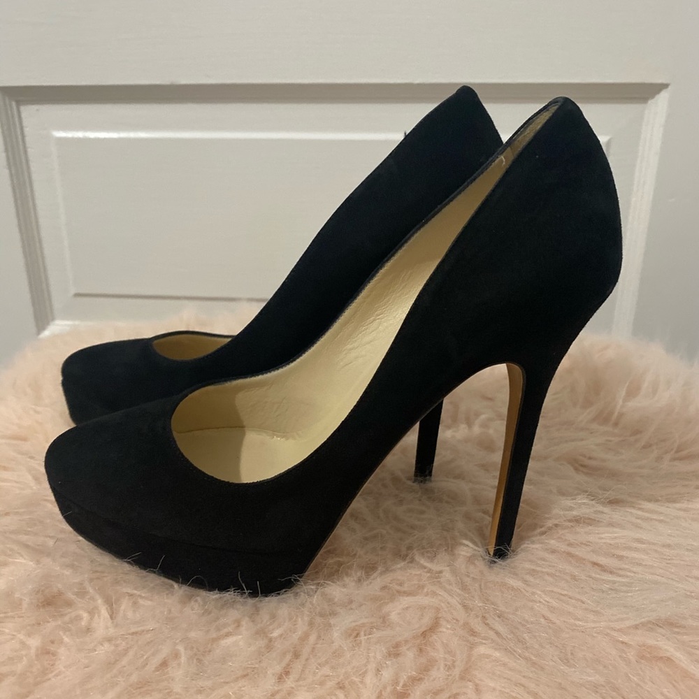 Jimmy Choo Black Cosmic Pumps. Great Condition